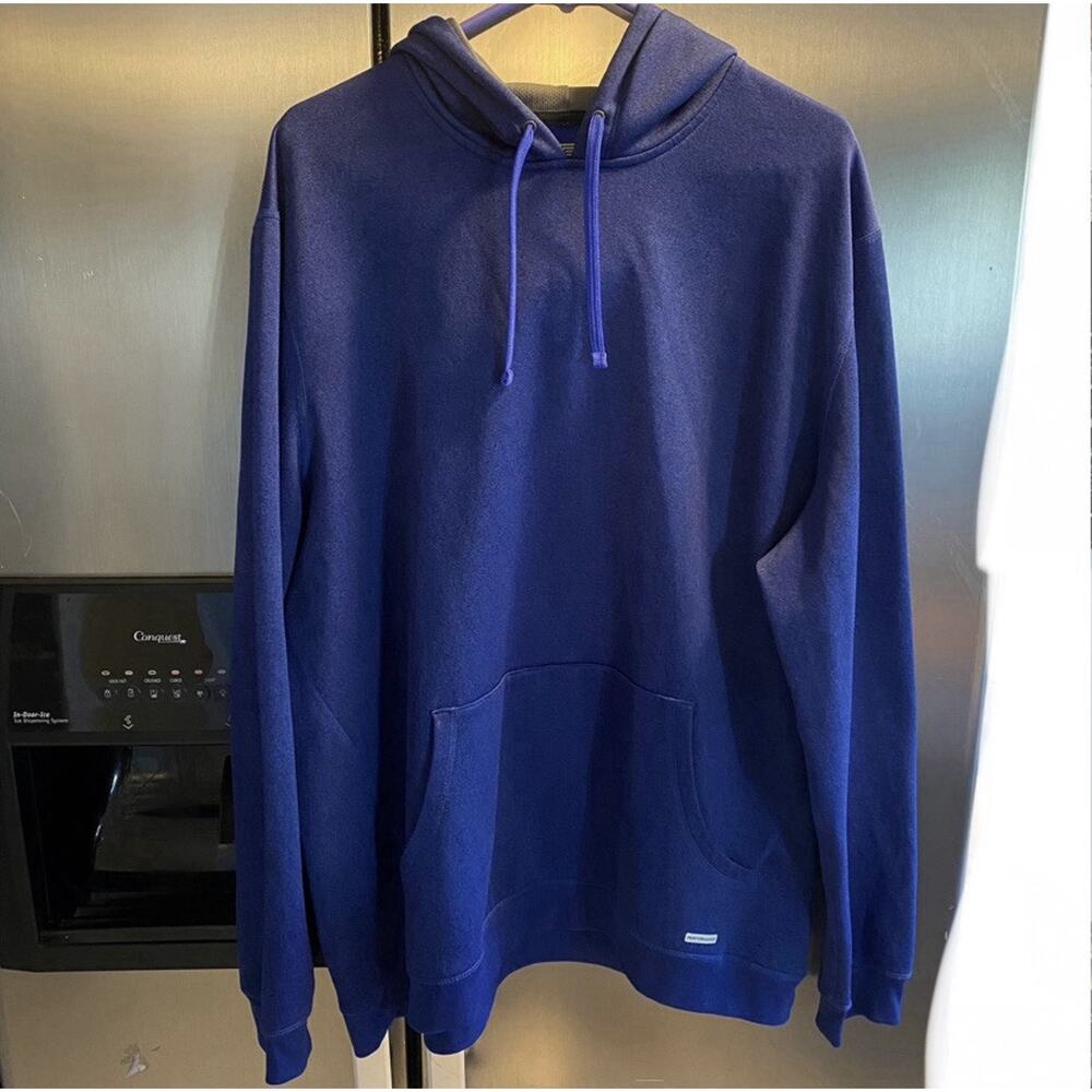 Men's Blue Tek Gear Hoodie/Jacket Size XL